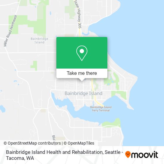 Bainbridge Island Health and Rehabilitation map