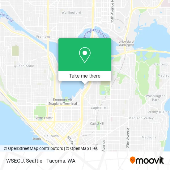 WSECU map