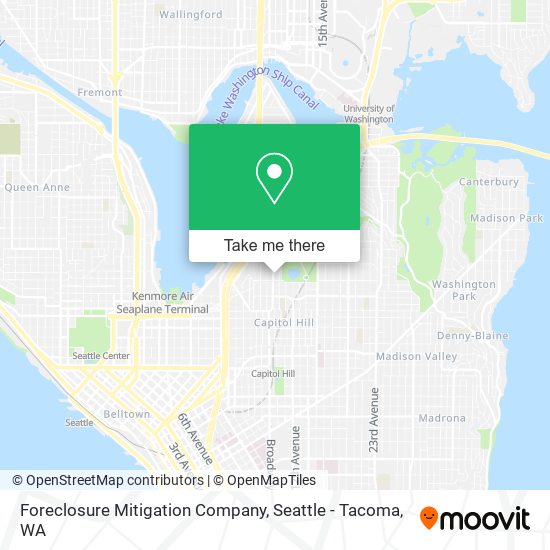 Foreclosure Mitigation Company map