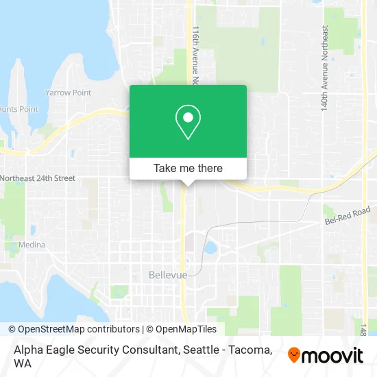 Mapa de Alpha Eagle Security Consultant