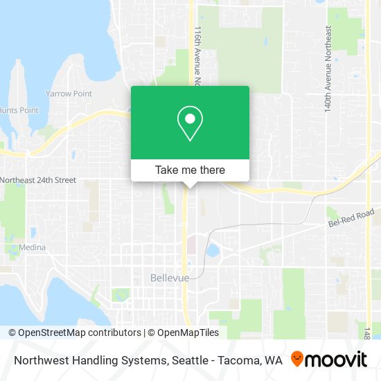 Northwest Handling Systems map