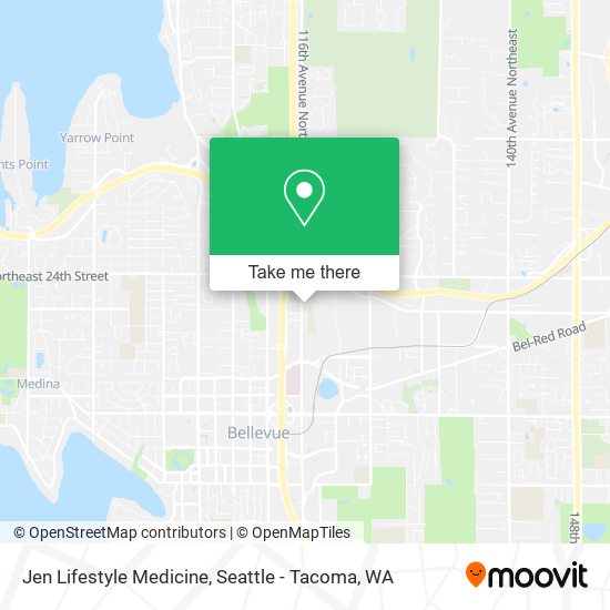 Jen Lifestyle Medicine map