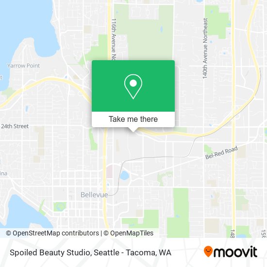 Spoiled Beauty Studio map