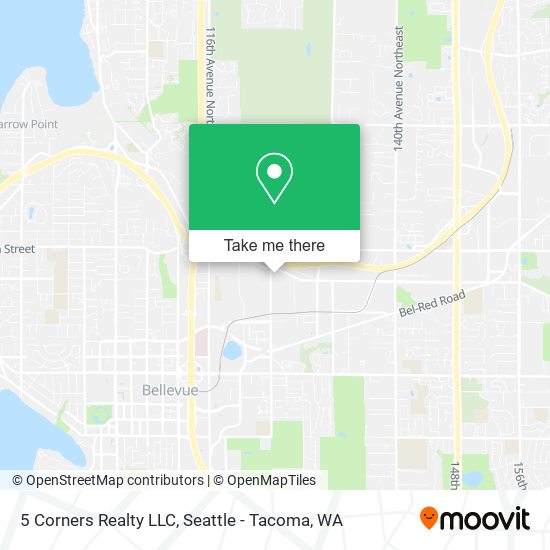 5 Corners Realty LLC map