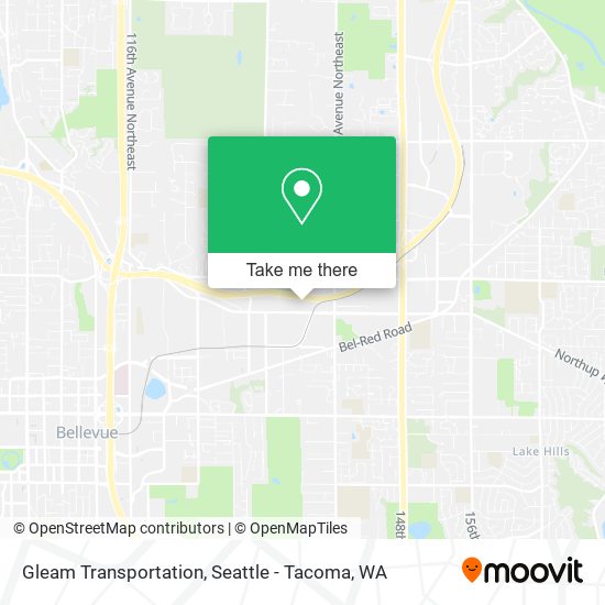 Gleam Transportation map