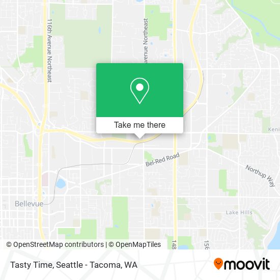 Tasty Time map