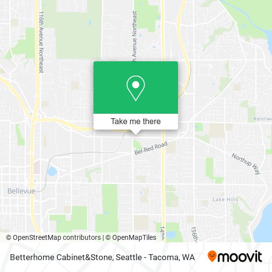 Mapa de Betterhome Cabinet&Stone