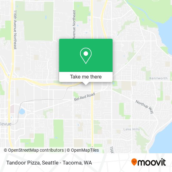 Mapa de Tandoor Pizza
