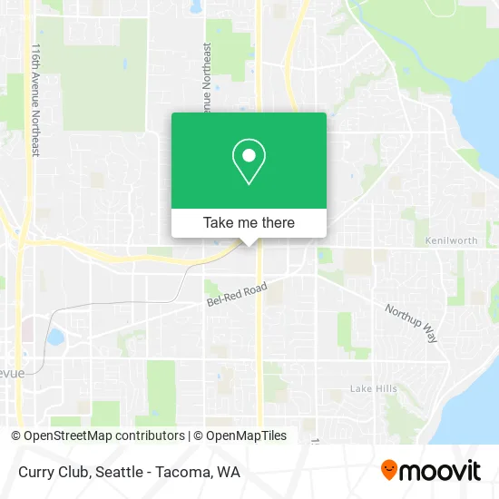 Curry Club map