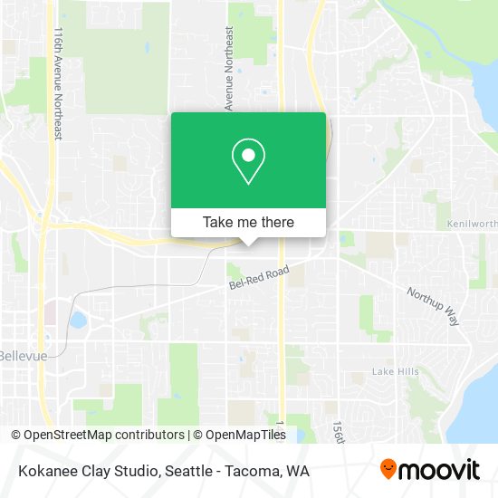 Kokanee Clay Studio map