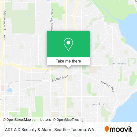 ADT A D Security & Alarm map
