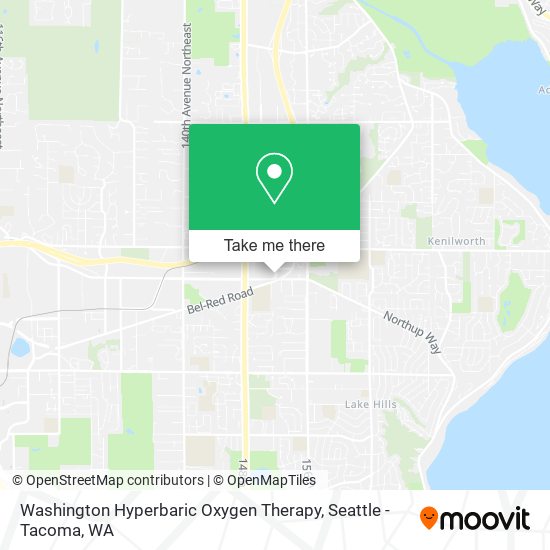 Washington Hyperbaric Oxygen Therapy map