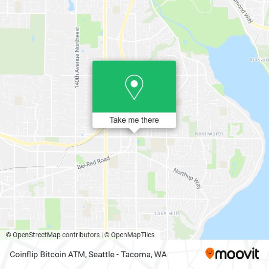 Mapa de Coinflip Bitcoin ATM