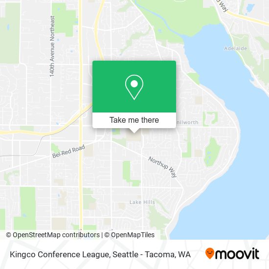 Mapa de Kingco Conference League