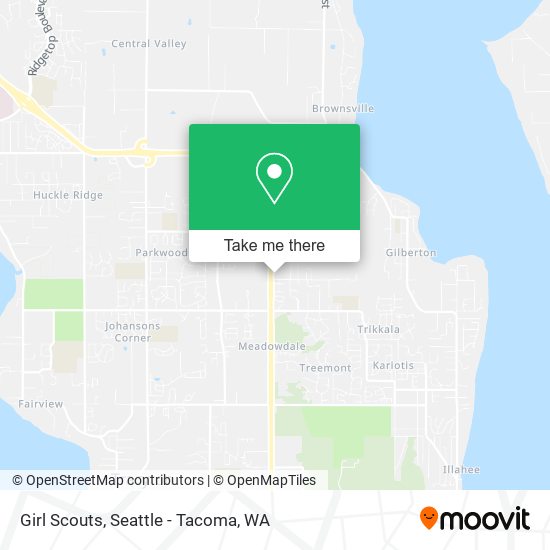 Girl Scouts map