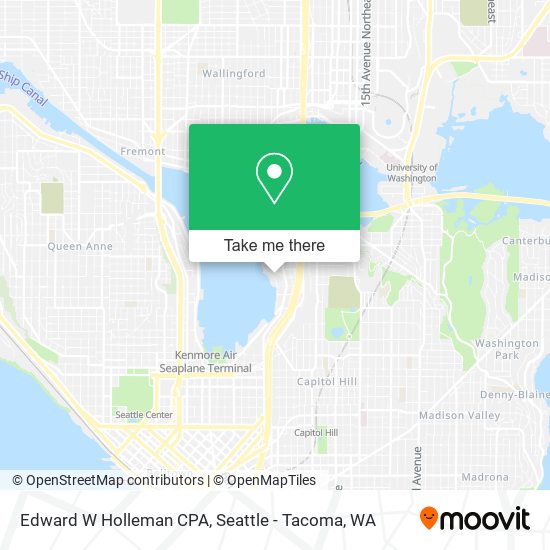 Mapa de Edward W Holleman CPA