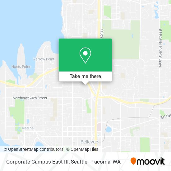 Corporate Campus East III map