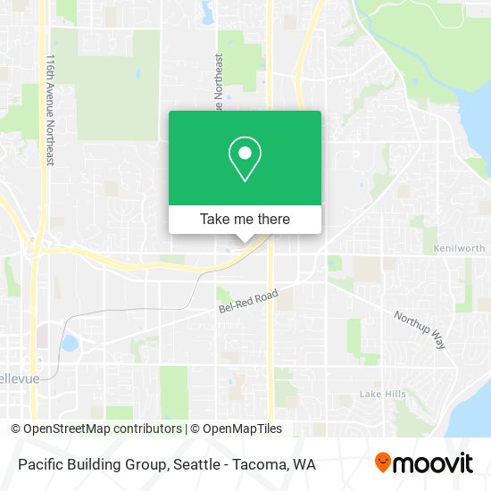 Pacific Building Group map