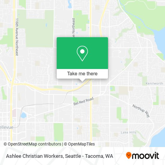 Ashlee Christian Workers map