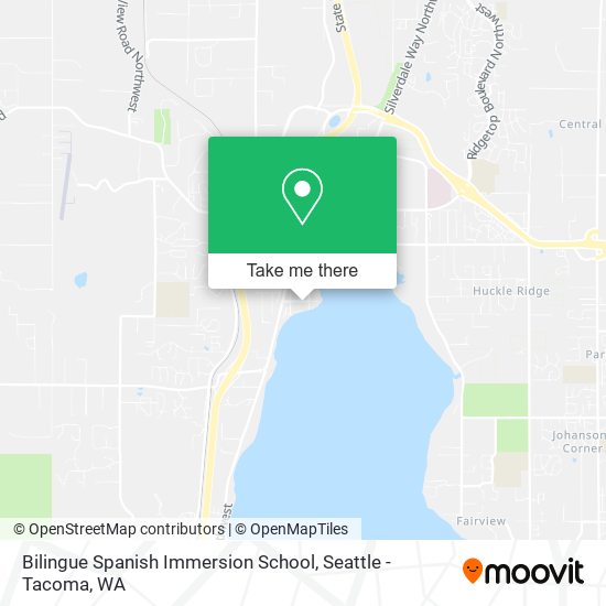 Bilingue Spanish Immersion School map