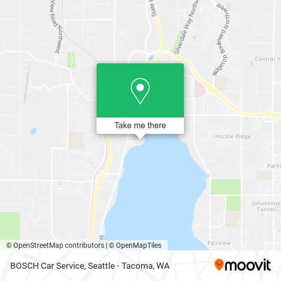 BOSCH Car Service map