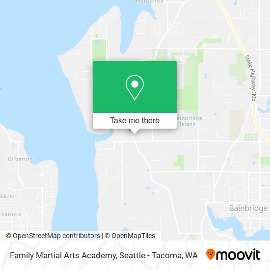 Mapa de Family Martial Arts Academy
