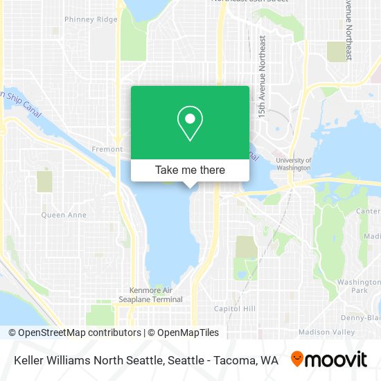 Keller Williams North Seattle map