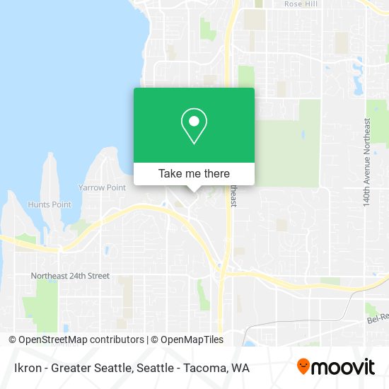 Mapa de Ikron - Greater Seattle