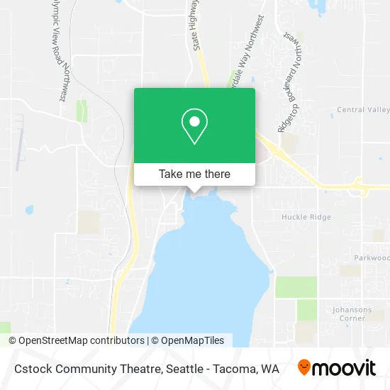 Cstock Community Theatre map