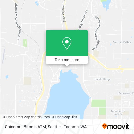 Mapa de Coinstar - Bitcoin ATM