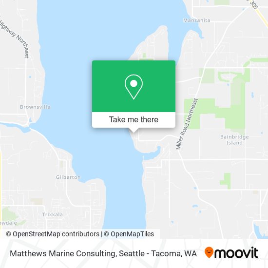 Matthews Marine Consulting map