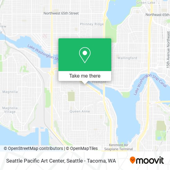 Mapa de Seattle Pacific Art Center