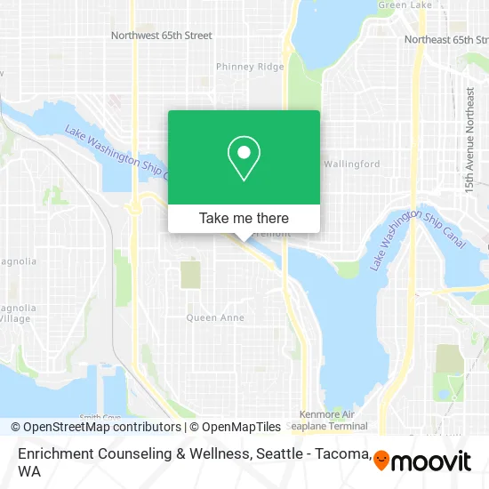 Mapa de Enrichment Counseling & Wellness