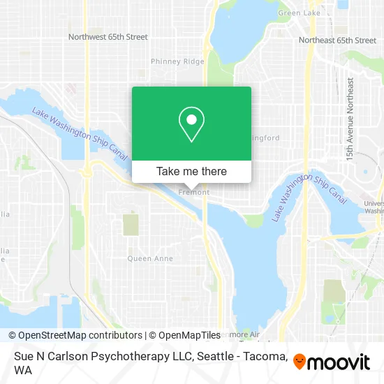Mapa de Sue N Carlson Psychotherapy LLC