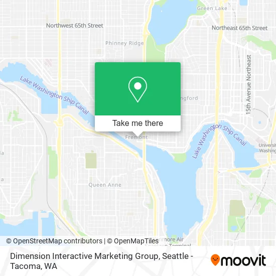Mapa de Dimension Interactive Marketing Group