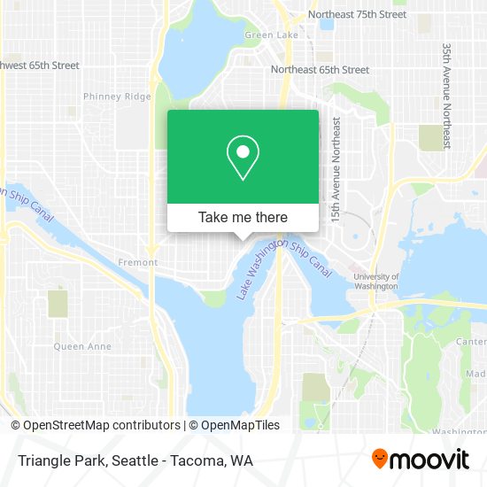 Triangle Park map