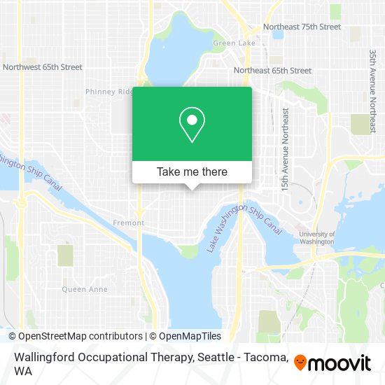 Wallingford Occupational Therapy map