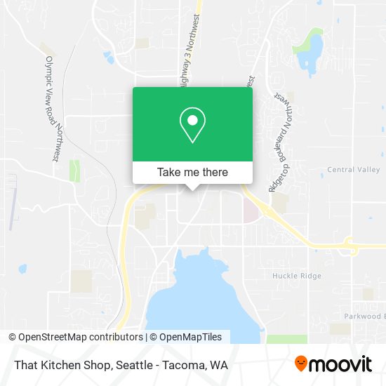 That Kitchen Shop map