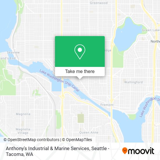 Anthony's Industrial & Marine Services map