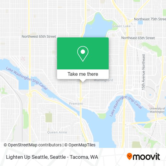 Mapa de Lighten Up Seattle