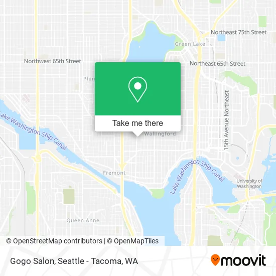 Gogo Salon map