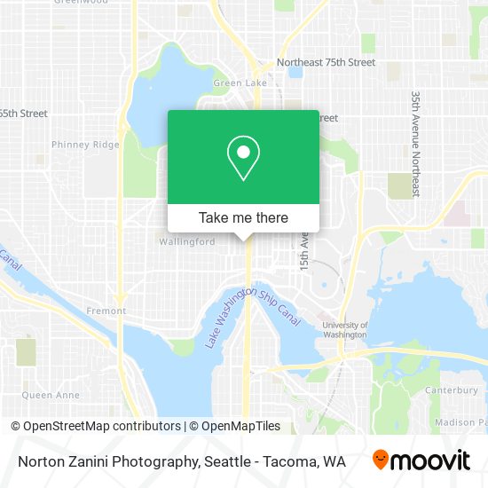 Norton Zanini Photography map