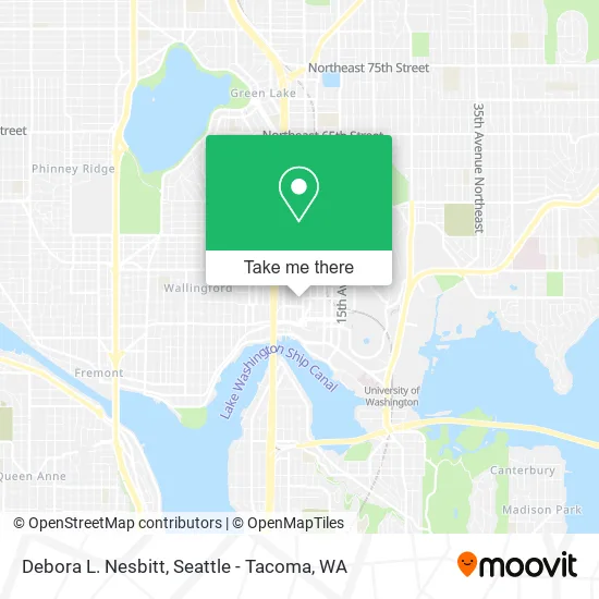 Mapa de Debora L. Nesbitt