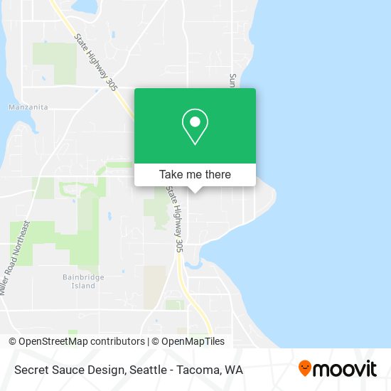 Secret Sauce Design map