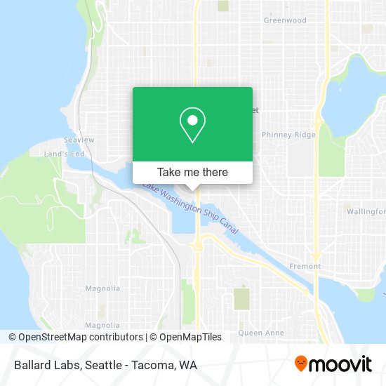 Ballard Labs map