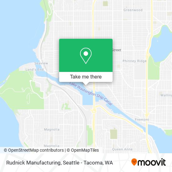 Rudnick Manufacturing map