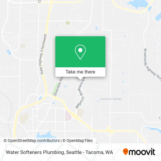 Mapa de Water Softeners Plumbing