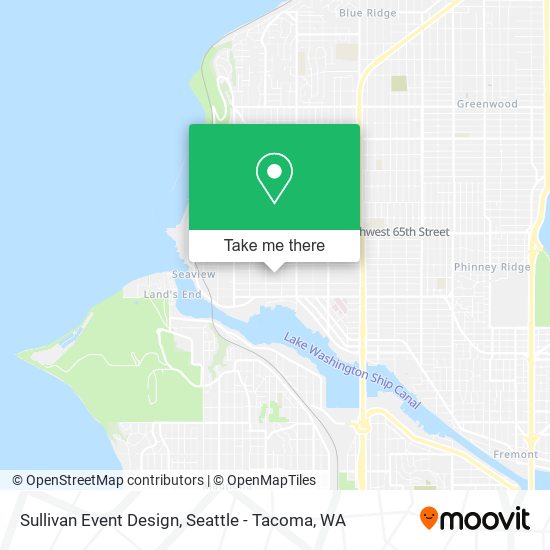 Sullivan Event Design map