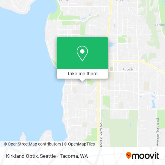 Kirkland Optix map
