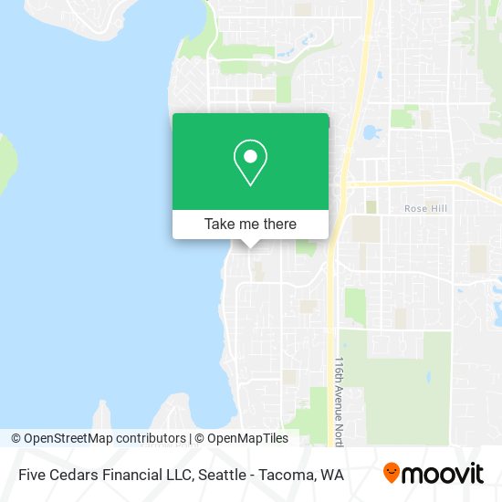 Five Cedars Financial LLC map